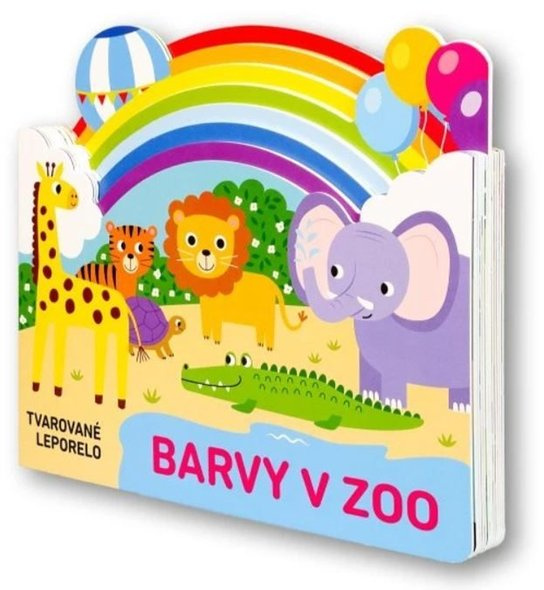 Tvarované leporelo - Barvy v zoo