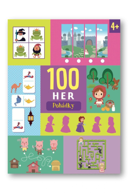100 her Pohádky 4+ - -