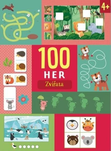 100 her Zvířata 4+ - - - kniha z kategorie Úkoly pro děti