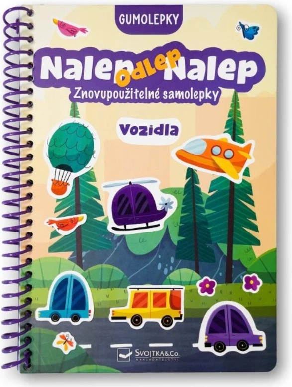 Nalep-odlep-nalep! Gumolepky Vozidla