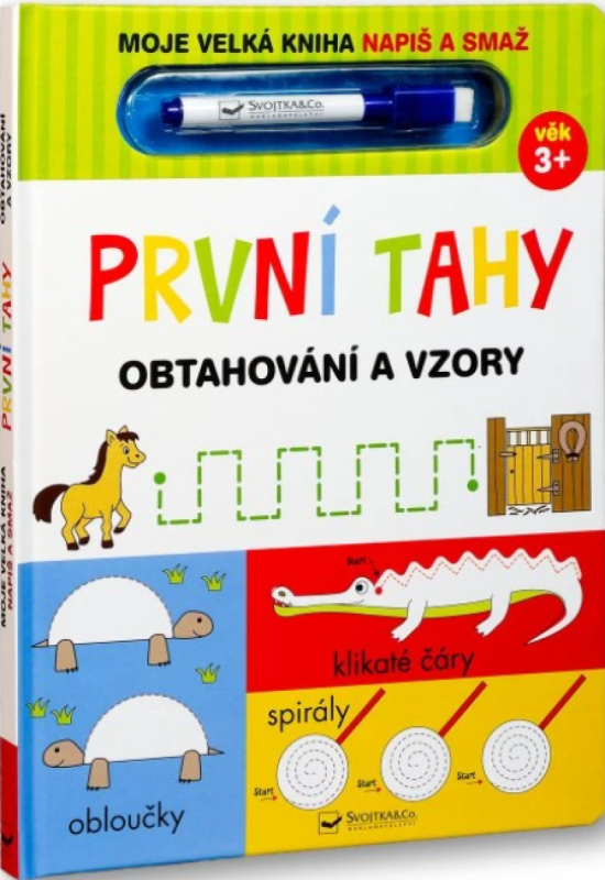 Moje velká kniha Napiš a smaž První tahy - -