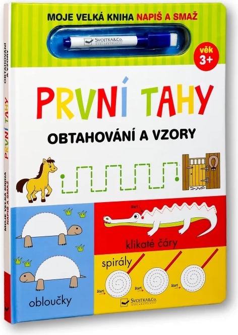 Moje velká kniha Napiš a smaž První tahy - -