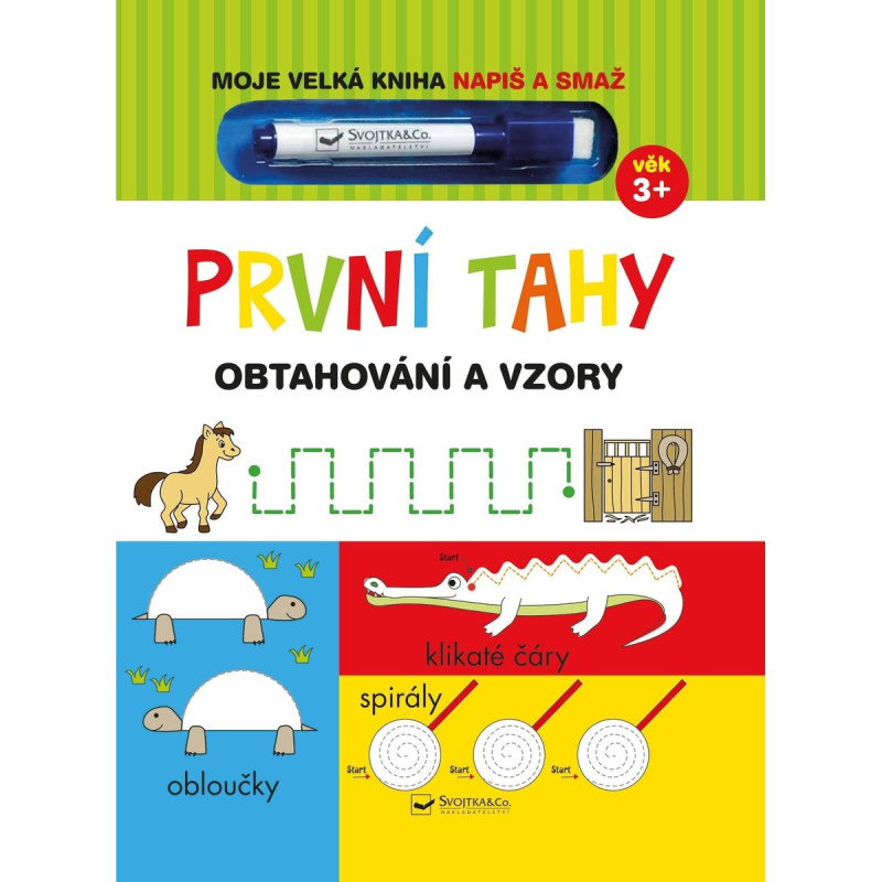 Moje velká kniha Napiš a smaž První tahy - -
