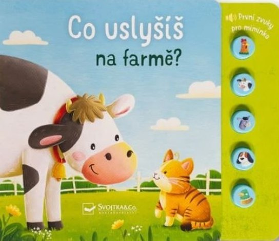 Co uslyšíš na farmě? První zvuky pro miminko - -
