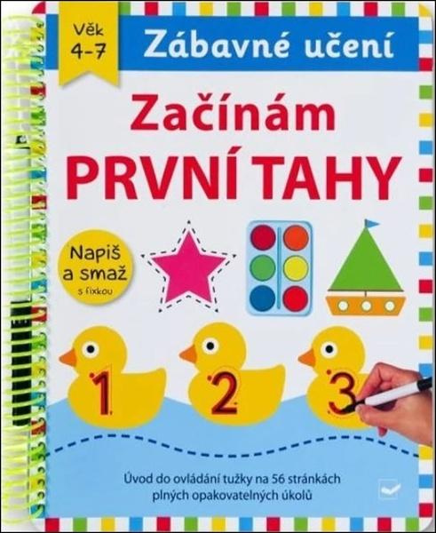 Začínám první tahy napiš a smaž s fixou - Autor Fiktivní