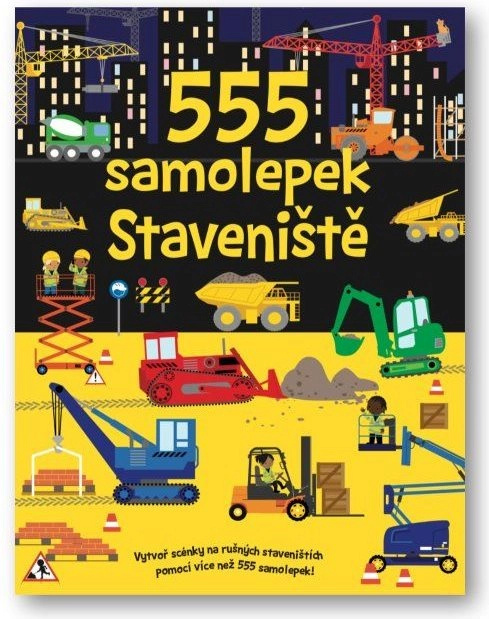 555 samolepek - Staveniště - Dan Crisp