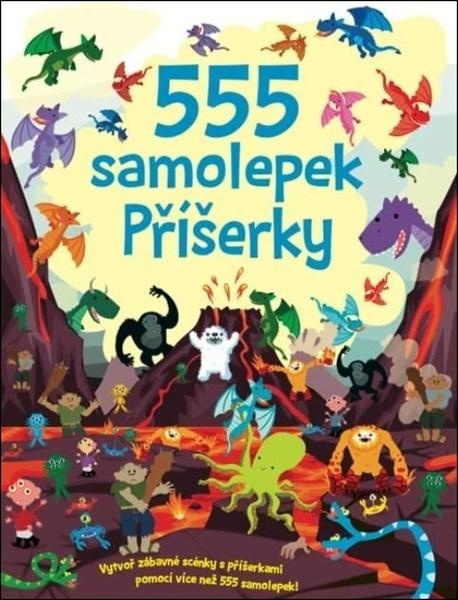 555 samolepek - Příšerky - Dan Crisp
