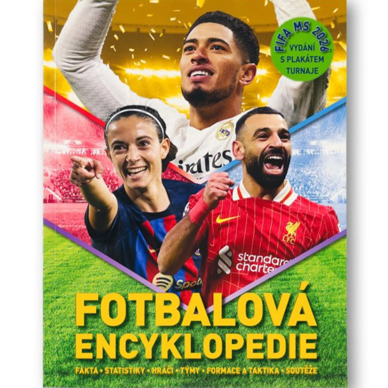 Fotbalová encyklopedie FIFA MS 2026 + plakát z turnaje