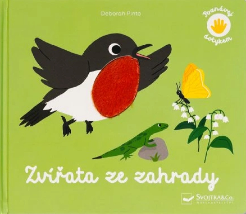 Zvířata ze zahrady - Poznávej dotykem - -