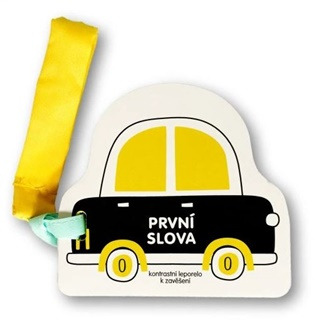 První slova - Kontrastní leporelo k zavěšení