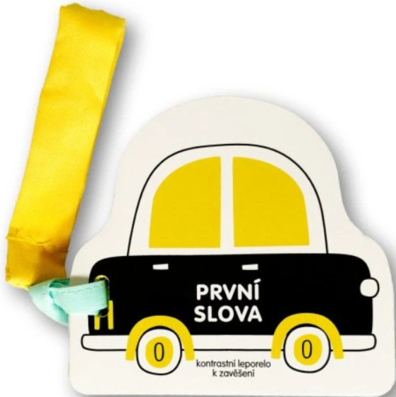 První slova - Kontrastní leporelo k zavěšení
