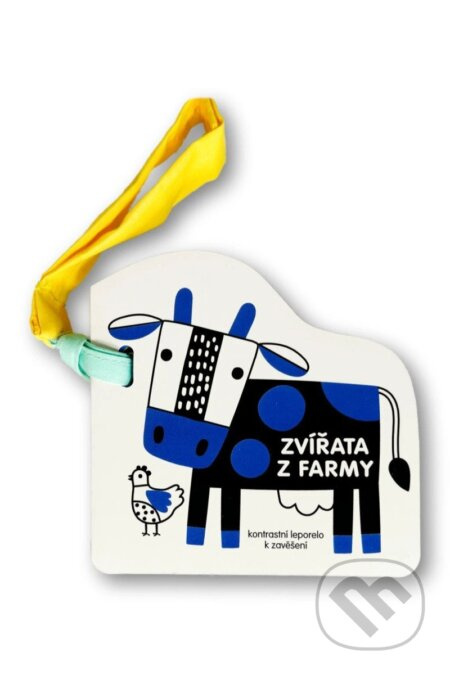 Zvířata z farmy - Kontrastní leporelo k zavěšení