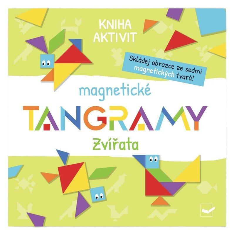 Kniha aktivit magnetické TANGRAMY Zvířata
