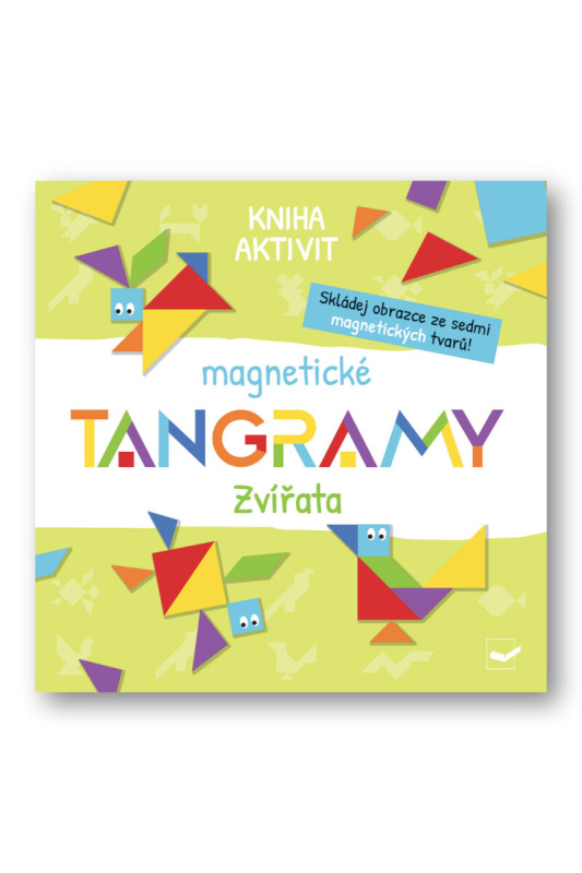 Kniha aktivit magnetické TANGRAMY Zvířata
