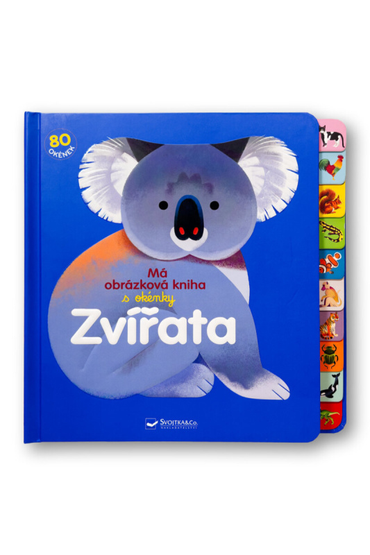 Má obrázková kniha s okénky Zvířata -  Autor Neuveden