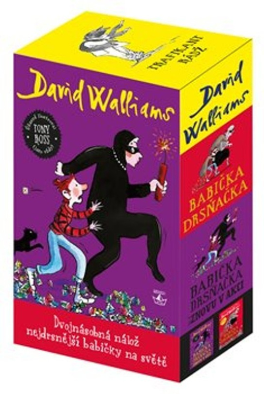 Box: Babička Drsňačka a Babička Drsňačka znovu v akci - David Walliams