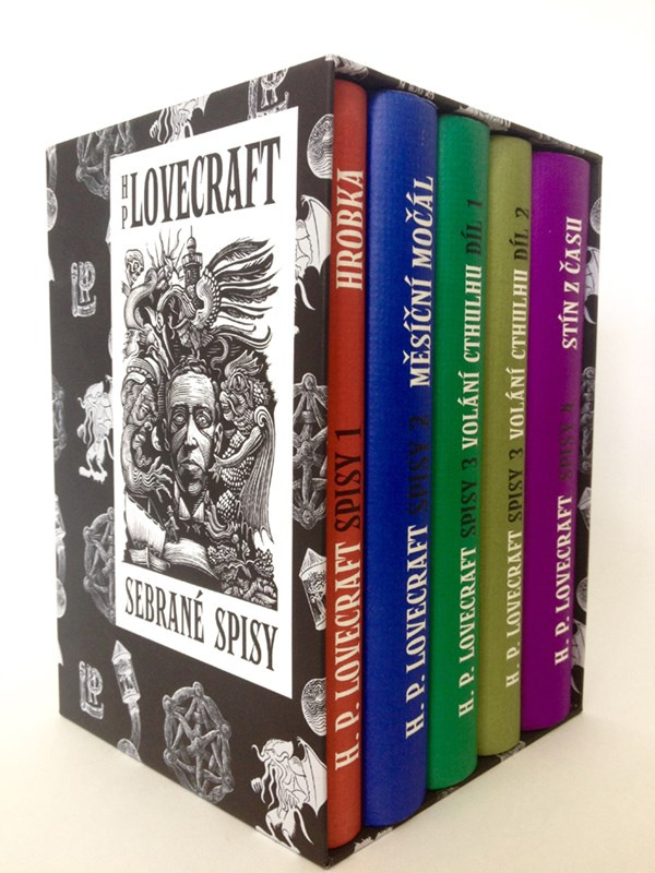 Sebrané spisy H. P. Lovecrafta BOX - Howard Phillips Lovecraft, František Štorm (ilustrátor)