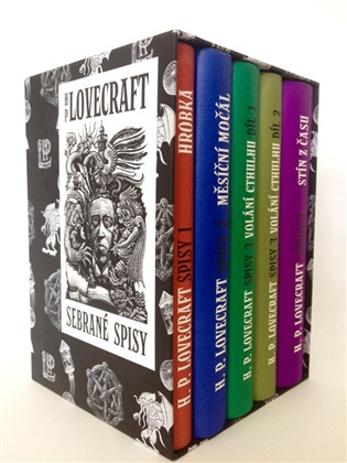 Sebrané spisy H. P. Lovecrafta BOX - Howard Phillips Lovecraft, František Štorm (ilustrátor)