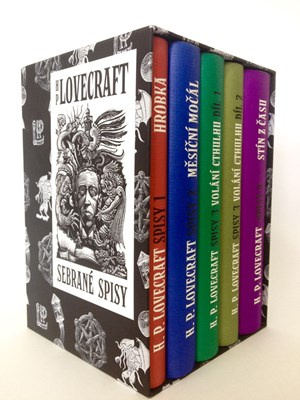 Sebrané spisy H. P. Lovecrafta BOX - Howard Phillips Lovecraft, František Štorm (ilustrátor)