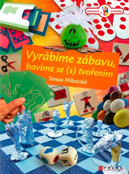 Vyrábíme zábavu, bavíme se (s) tvořením - Tereza Příkazská - kniha z kategorie Omalovánky, vystřihovánky, papír