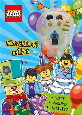 LEGO® ICONIC Narozeninová knížka CPRESS