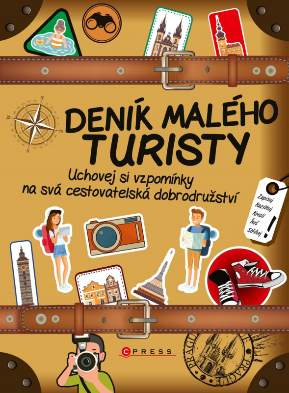 Deník malého turisty (Uchovej si vzpomínky na svá cestovatelská dobrodružství) - kniha z kategorie Křížovky