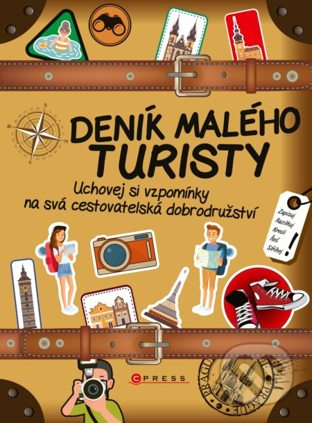 Deník malého turisty (Uchovej si vzpomínky na svá cestovatelská dobrodružství) - kniha z kategorie Křížovky