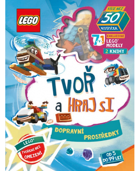 LEGO® Iconic. Tvoř a hraj si: Dopravní prostředky CPRESS