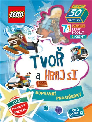 LEGO® Iconic. Tvoř a hraj si: Dopravní prostředky CPRESS