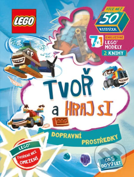 LEGO® Iconic. Tvoř a hraj si: Dopravní prostředky CPRESS