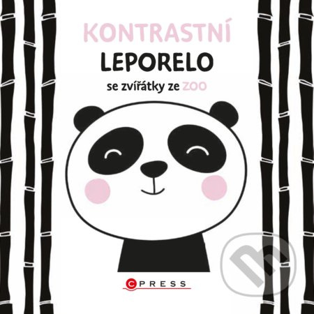 Kontrastní leporelo se zvířátky ze ZOO - kol.