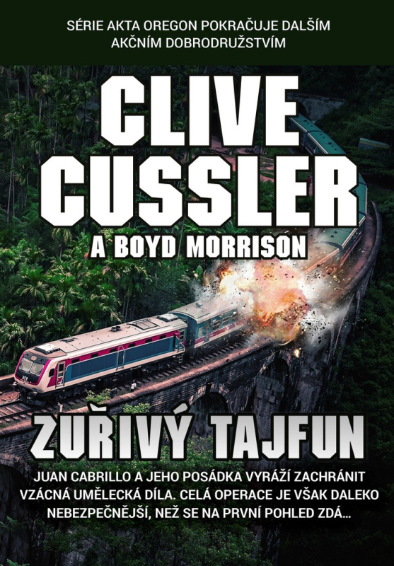 Zuřivý tajfun - Clive Cussler, Boyd Morrison