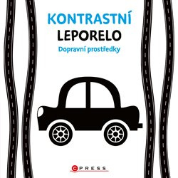 Kontrastní leporelo Dopravní prostředky