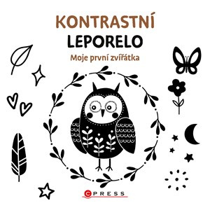 Kontrastní leporelo: Moje první zvířátka - kolektiv