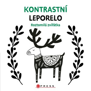 Kontrastní leporelo: Roztomilá zvířátka - kolektiv