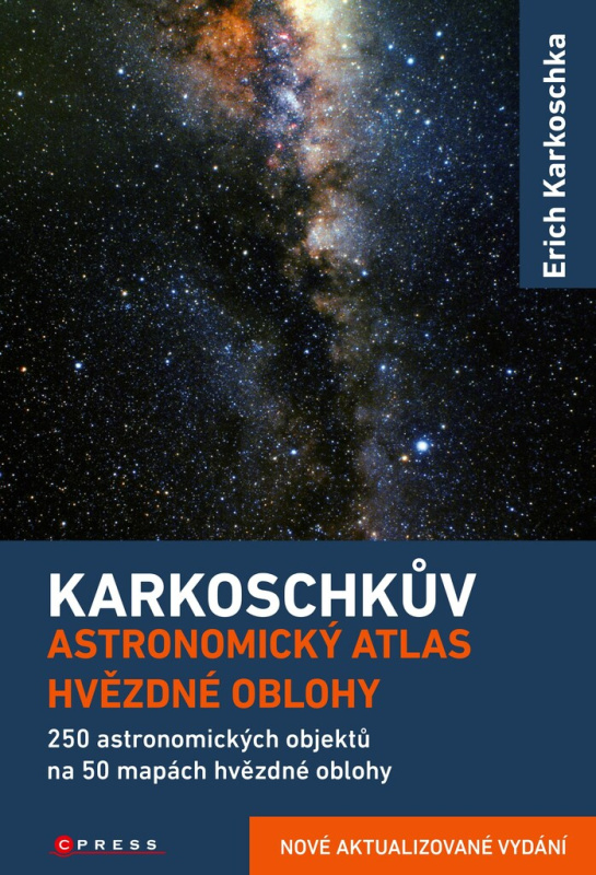 Karkoschkův astronomický atlas hvězdné obloze - Erich Karkoschka