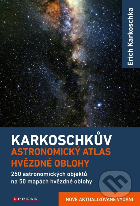 Karkoschkův astronomický atlas hvězdné obloze - Erich Karkoschka