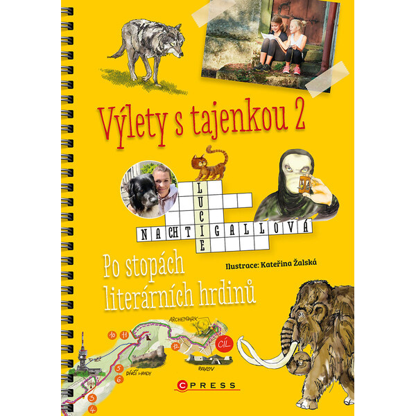 Výlety s tajenkou 2 – Po stopách literárních hrdinů - Lucie Nachtigallová