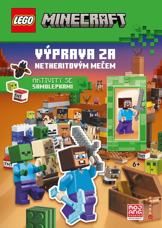 LEGO&#174; Minecraft&#174;. Výprava za netheritovým mečem - kolektiv