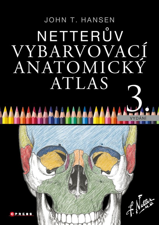 Netterův vybarvovací anatomický atlas - Frank H. Netter