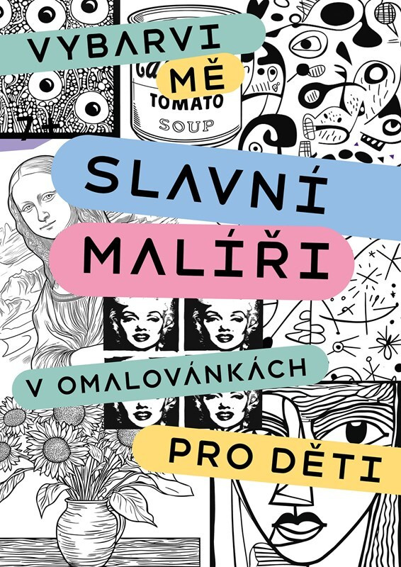 Slavní malíři v omalovánkách pro děti CPRESS