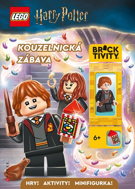 LEGO® Harry Potter™ Kouzelnická zábava - kolektív autorov - kniha z kategorie Úkoly pro děti