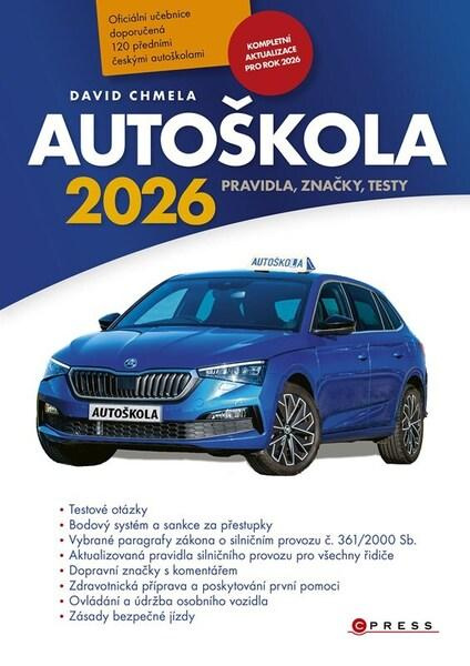 Autoškola 2026 (Pravidla, značky, testy) - David Chmela