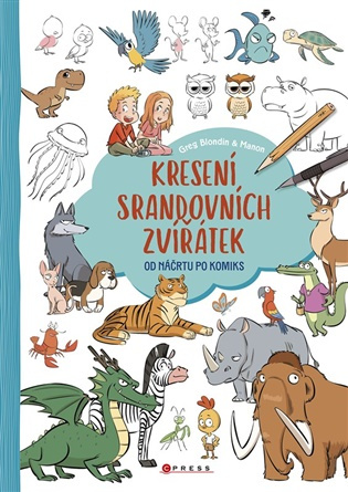 Kreslení srandovních zvířátek CPRESS