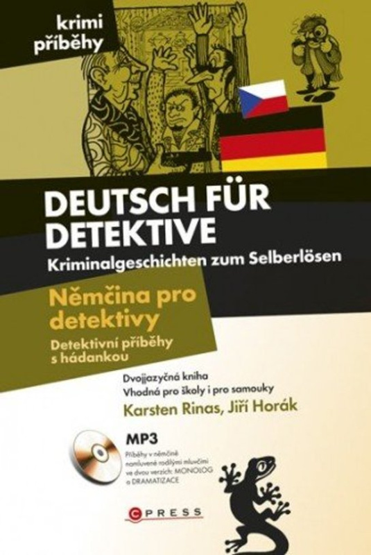 Němčina pro detektivy - Detektivní příběhy s hádankou -  Karsten Rinas