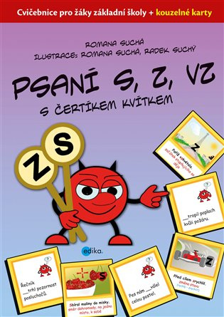 Psaní S, Z, VZ s čertíkem Kvítkem Edika