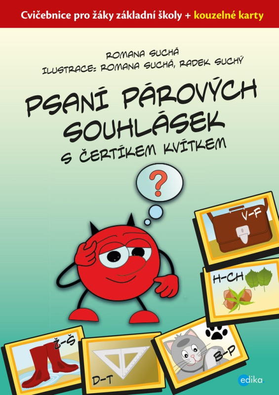 Psaní párových souhlásek s čertíkem Kvítkem Edika