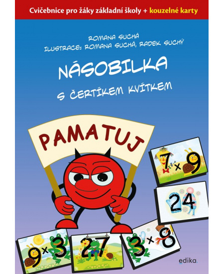Násobilka s čertíkem Kvítkem - Romana Suchá