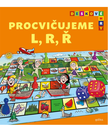Deskové hry. Procvičujeme L, R, Ř - Ivana Novotná
