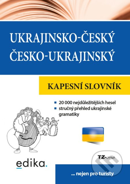 Ukrajinsko-český česko-ukrajinský kapesní slovník Edika